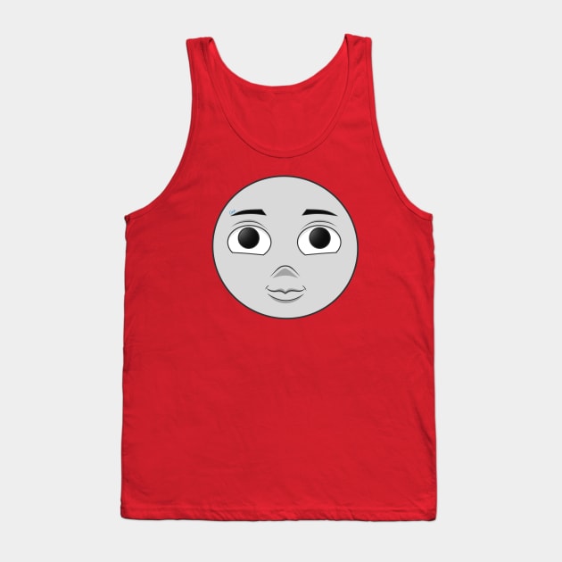 Lady happy face Tank Top by corzamoon